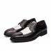 Men PU Leather Stylish Oxfords Business Dress Shoes