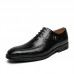 Men Embossed Business Lace Up Oxfords Dress Shoes