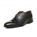 Men Brogue Embossed Pointed Toe Oxfords Business Dress Shoes