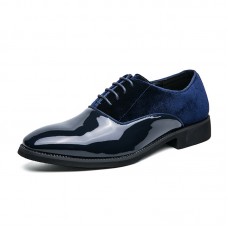 Men Breathable Lace Up Oxfords Formal Business Dress Shoes