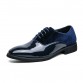 Men Breathable Lace Up Oxfords Formal Business Dress Shoes