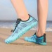 Men Large Size Elastic Cloth Fabric Elastic Band Outdoor Non Slip Water Shoes