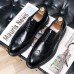 Men Business Soft Lace Up Rubber Soled Brogue Dress Shoes