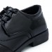 Men Cap Toe Pointed Toe Lace Up Business Casual Shoes